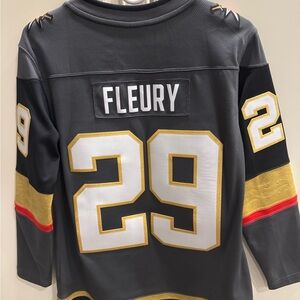 Vegas Golden Knights Fleury Hockey Jersey -Small Adult